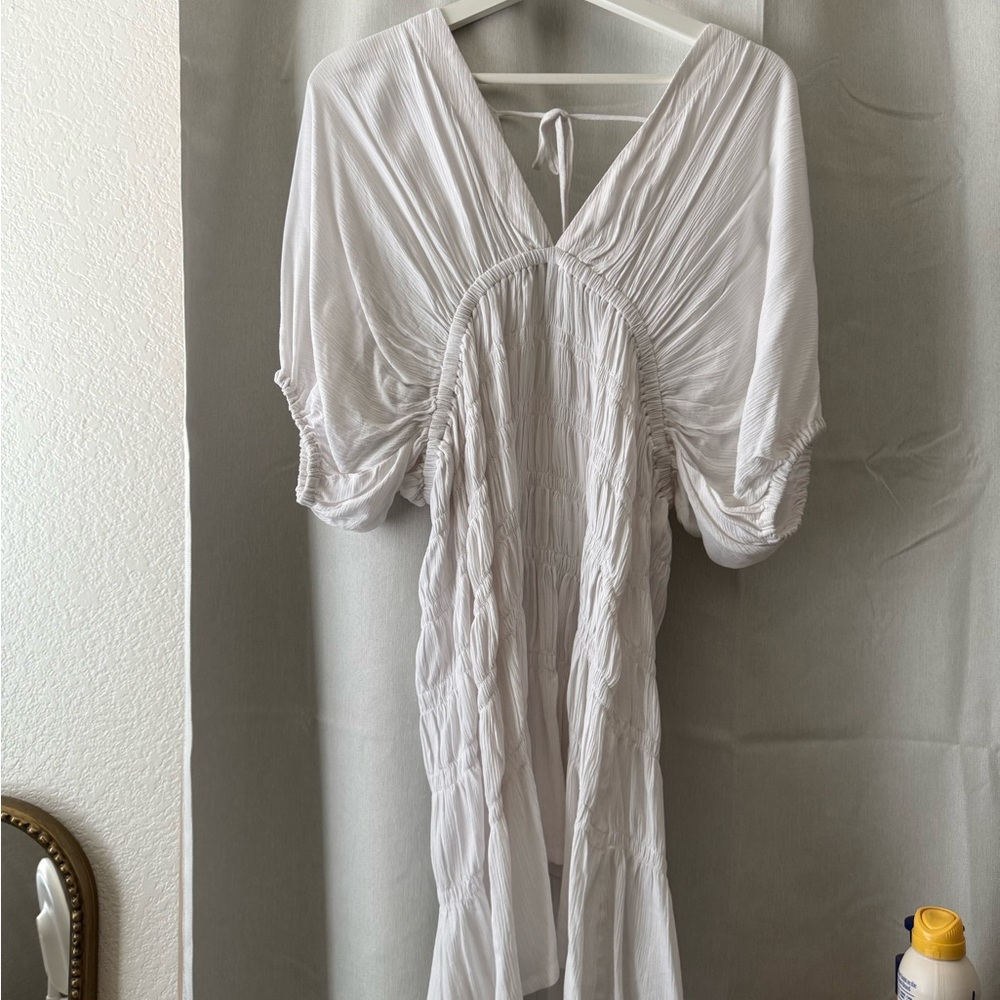 Lovers + Friends White Cover Up Dress